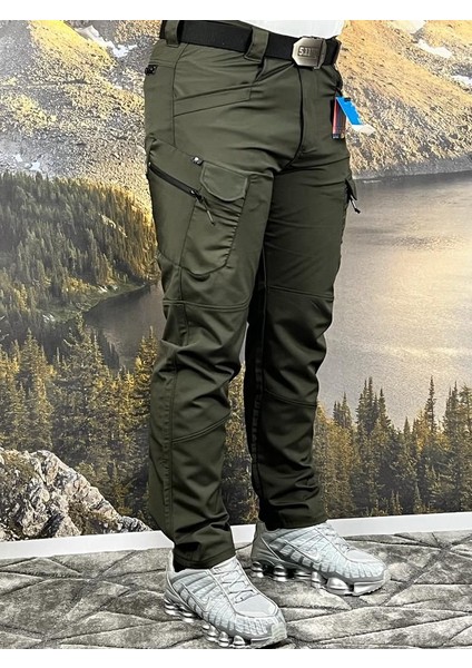 Taktical Taktikal Cargocep Kargocep Iıthal Yazlık 6 Cepli Outdoor Pantolon ve Kemer