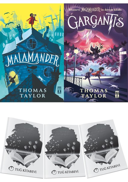 Malamander ve Gargantis 2li Set Thomas Taylor + Hediyeli
