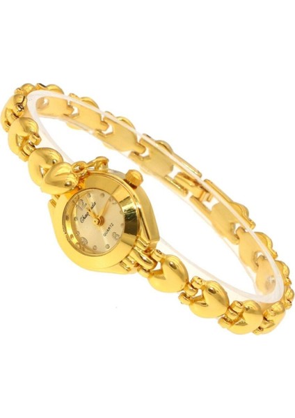 Kalpli Yuvarlak Gold Vintage&retro Saat fiyatları