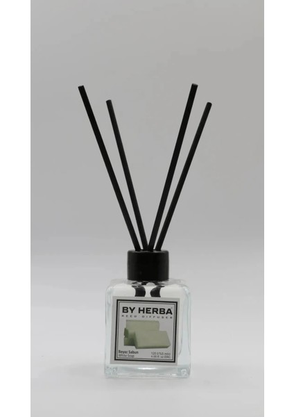Beyaz Sabun Kokulu Bambu Çubuklu Etkili Oda Kokusu 125 ml