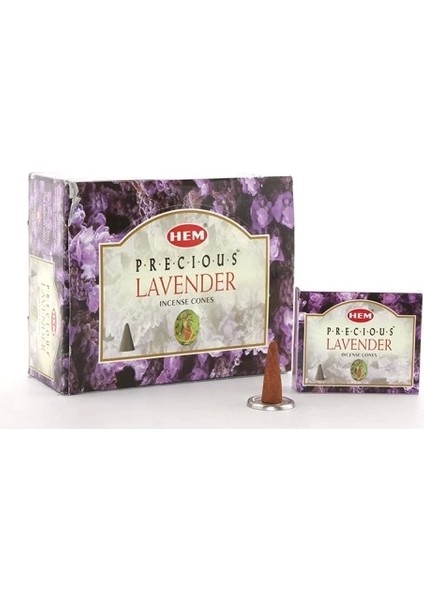 Precious Lavender Aromalı Konik Tütsü