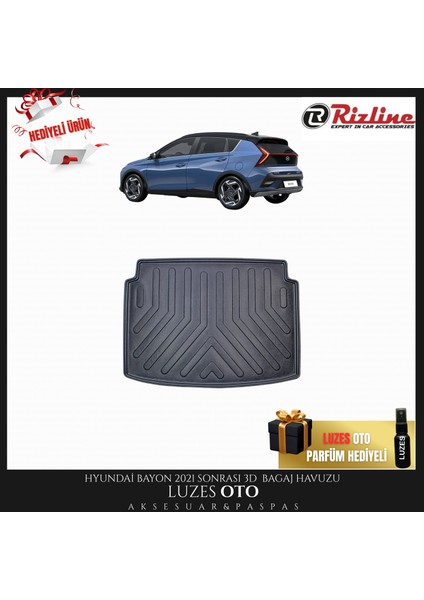 Hyundai Bayon 3D Bagaj Havuzu 2022 Model Uyumlu