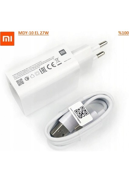 Xiaomi Note 10 Şarj Cihazı Aleti Qc 3.0 Mdy-10-El 27W