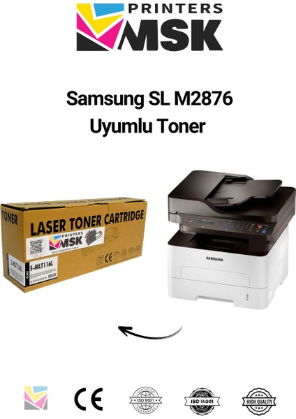 Samsung Sl M2876 Uyumlu Toner