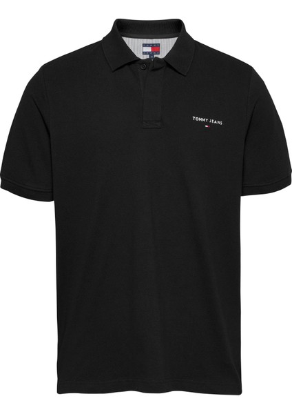 Tommy Hılfıger Tjm Reg Lınear Polo Ext Polo Yaka T-Shirt