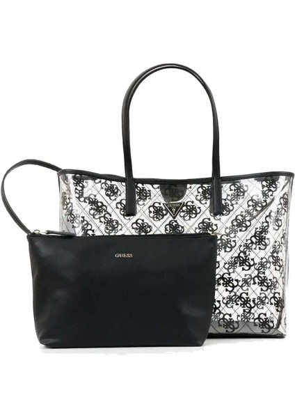 Kadın Tuana Large 4g Tote Bags Omuz Çantası - Siyah