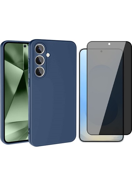 Samsung Galaxy A36 Kılıf Zore Mara Lansman Kapak + Hayalet Cam Ekran Koruyucu