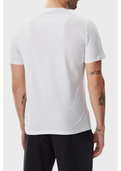 Monogram Logolu Pamuklu Regular Fit Bisiklet Yaka T Shirt LV040EM286YAA Erkek T Shirt LV040EM286 Yaa modelleri