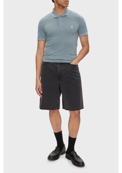 Pamuklu Slim Fit Düğmeli Yaka Polo T Shirt J30J315603CKM Erkek Polo Yaka T Shirt J30J315603 Ckm fiyatları