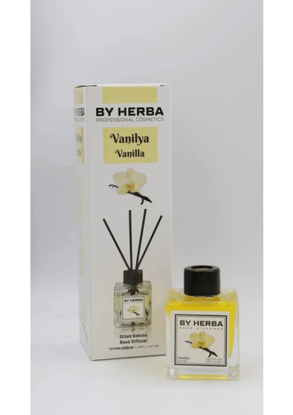 Vanilya Kokulu Bambu Çubuklu Etkili Oda Kokusu 125 ml