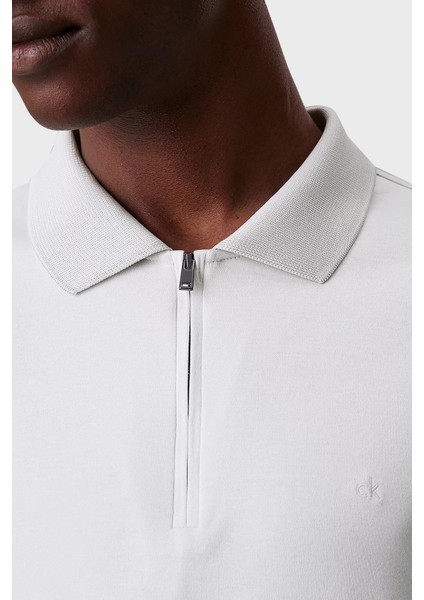 % 100 Pamuk Regular Fit Yarım Fermuarlı Polo Yaka T Shirt K10K112754PFH Erkek Polo Yaka T Shirt K10K112754 Pfh modelleri