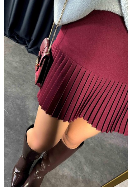 Pileli Mini Etek