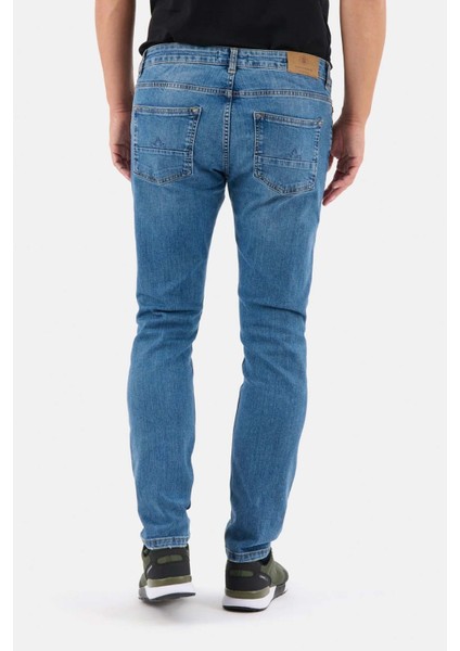 Stretch Denım Mavi Erkek Jean
