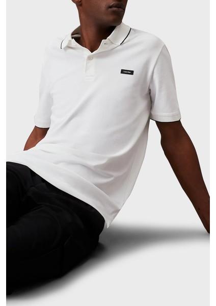 Pamuklu Slim Fit Polo Yaka T Shirt K10K112751YAF Erkek Polo Yaka T Shirt K10K112751 Yaf