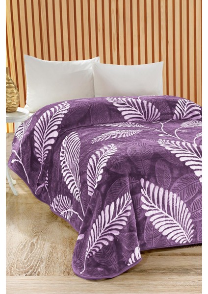 4 kg Battaniye Supersoft Embos Kalın Yumuşak Peluş Çift Kişilik Yumoş 220X240 cm