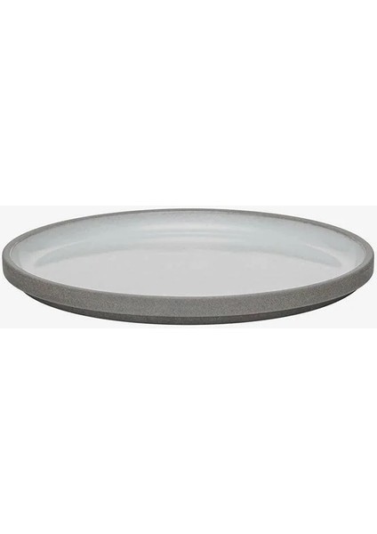 145 mm Gri Tabak Kapak Japon Seramik Modüler Servis Tabağı