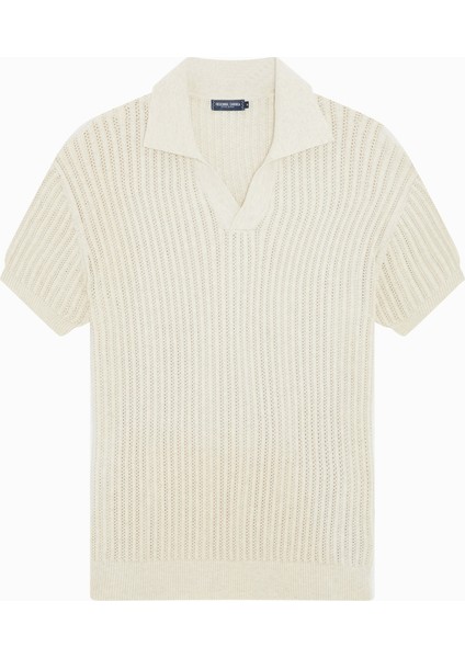 Erkek Zincir Dikişli Triko Polo