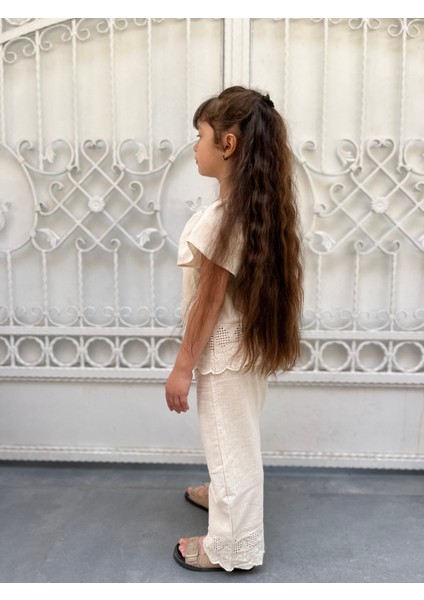 Kız Çocuk Ikili Keten Takım indirimleri