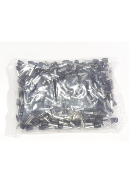 6 mm Tek Girişli Izoleli Kablo Yüksüğü – Alman Norm – Siyah – 1 Paket (250 Adet) indirimleri