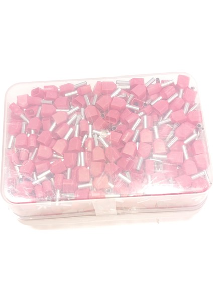 1,5 mm Çift Girişli Izoleli Kablo Yüksüğü – Alman Norm – Kırmızı – 1 Paket (500 Adet) fırsatları