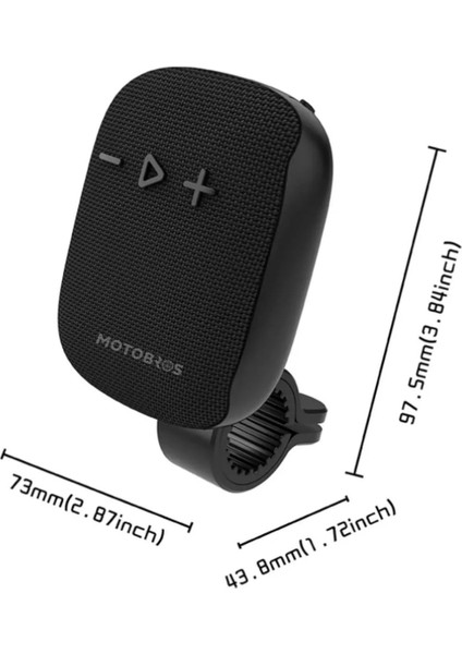 Motosiklet Hoparlör Bisiklet Bluetooth Hoparlör Ses Sistemi Uzun Pil Ömrü fırsatları