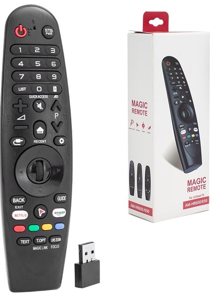 Lg RM-G3900 Lg Smart Tv Unıversal Sıhırlı Kumanda (Netflıx-Amazon Tuslu) - Ses Komut Yoktur.