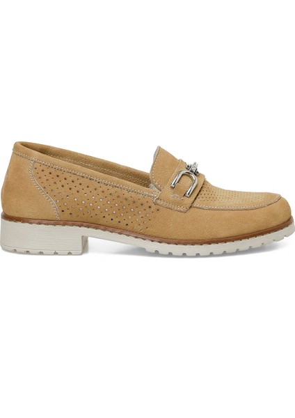 105404.Z5FX Camel Kadın Loafer