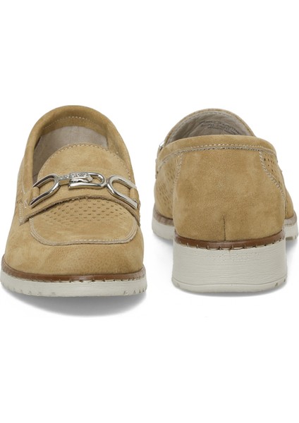 105404.Z5FX Camel Kadın Loafer