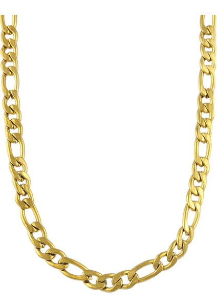 Çelik Gold Klasik Zincir Erkek Kolye TRKOLYE50315
