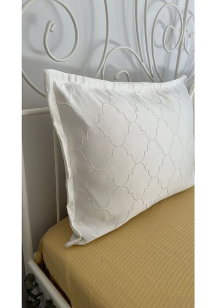 3 Parça Yatak Runner Set Ekru Saten Yatak Örtüsü Çift Kişilik fiyatları