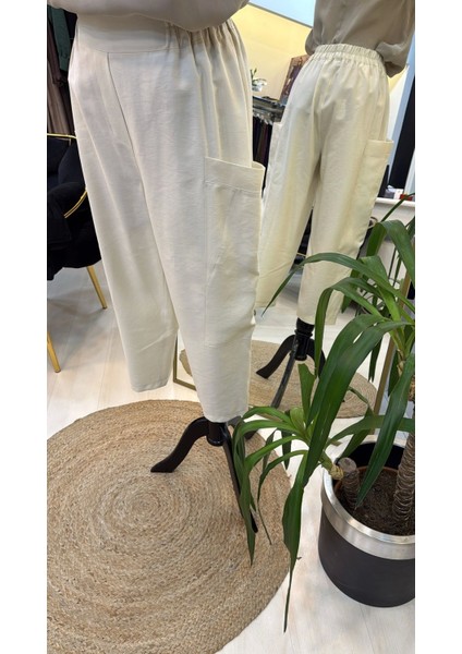 Kanguru Kanvas Pantolon SZ-5587 Taş