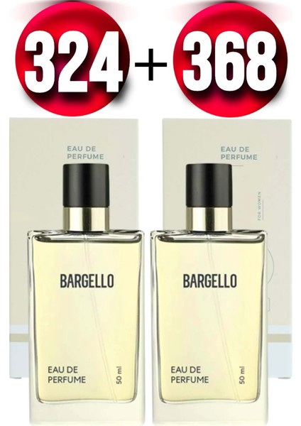 324 Kadın Parfüm 50 ml Oriental Edp + Bargello 368 Kadın Parfüm Oriental 50 ml Edp fiyatları