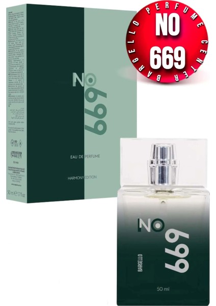 NO:669 Erkek Parfüm 50 ml Edp