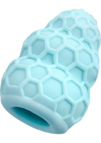 Vip Marketim A-Toys Masturbator Flaff, Tpe, Turkuaz, 8cm, Ø 2,9 cm