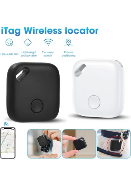 Smart Tag Airtag Akıllı Takip Cihazı Apple My Find Uyumlu Beyaz