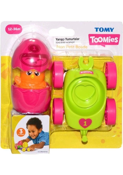 73088 Tomy, Yarışcı Yumurtalar, 12-36 Ay