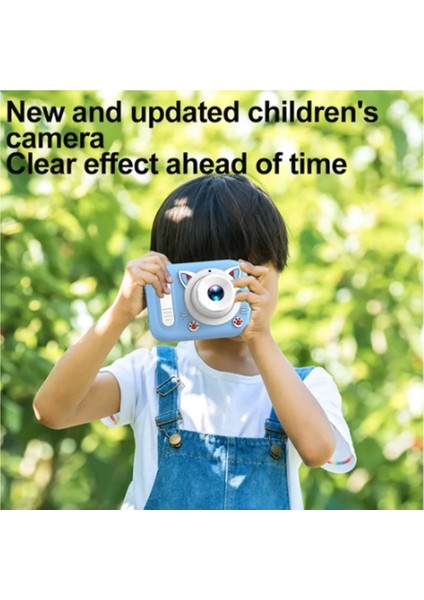 Hello Çocuk Dijital Fotoğraf Makinası 20 Mp Video Kaydedici 2.0 Inç Çift Kameralı KS-102