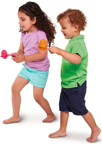 73082 Tomy, Saklambaçlı Yumurtalar Kaşık Seti, 6-36 Ay