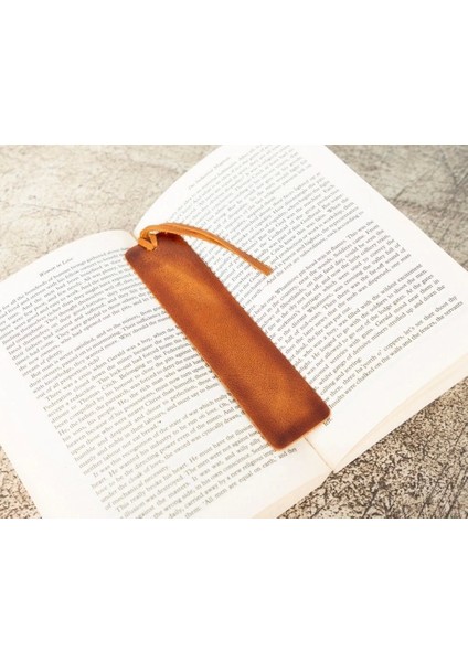 Deri Kitap Ayracı, Efektli Taba