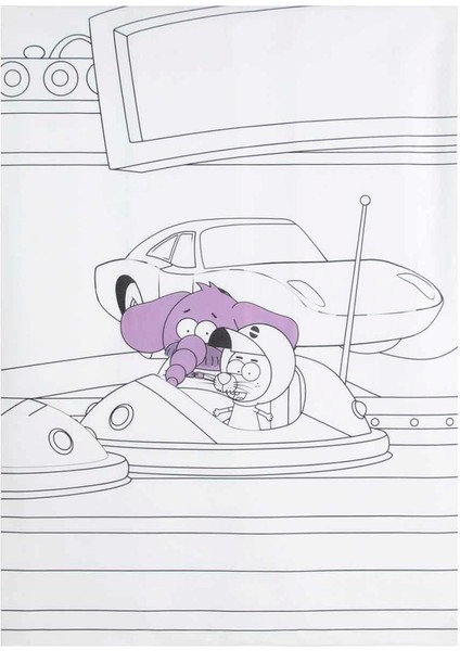 Nessiworld Kral Şakir Kumaş Mat Boyama 50 x 70 cm