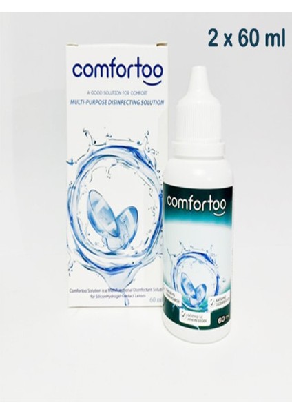 Lens Solüsyon 60ML 2 Adet