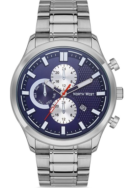 Çelik Kordonlu Su Geçirmez Erkek Kol Saati