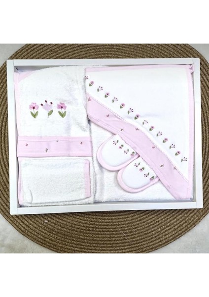 Çiçek Nakışlı Gaye Bornoz Takımı fiyatları