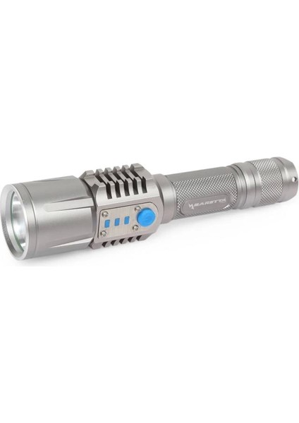 Baretta BRS18 Oto Şarjlı T6 LED 3000 Lümen El Feneri