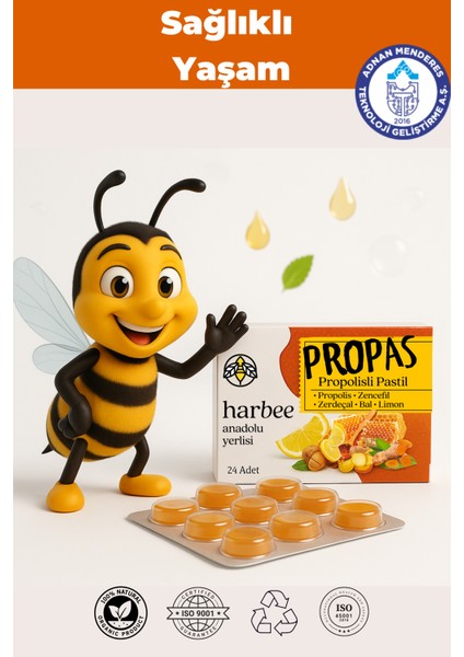 Propas Propolisli Pastil modelleri