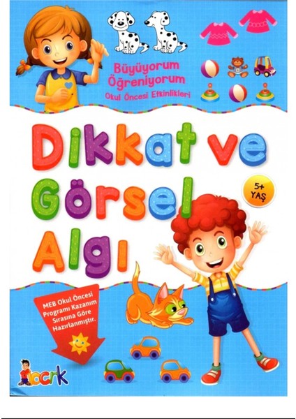 Bıcırık Dikkat ve Görsel Algı Büyüyorum Öğreniyorum