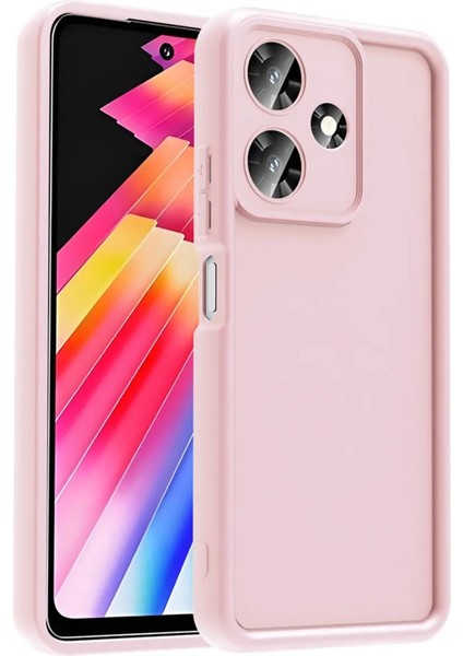 Infinix Hot 30 Uyumlu Kamera Korumalı Parlak Stil Tasarım Kapak