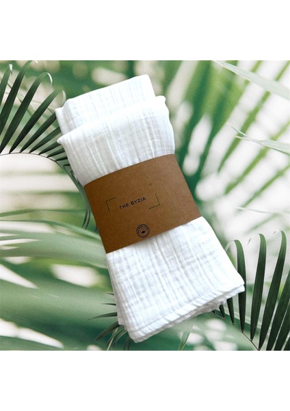 Kurulama Bezi 2' Li %100 Pamuklu Multi Müslin 50X60 Mutfak Banyo Doğal Bez Mutfak Havlusu