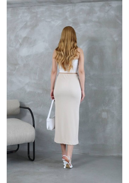 Kadın Likralı Kalem Etek indirimleri