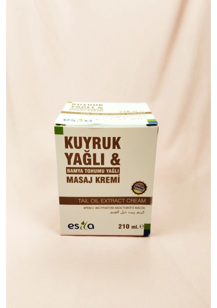 Esila Kuyruk Yağlı Masaj Kremi 210ML Akıllı Krem Royaleks